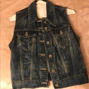 Denim vest